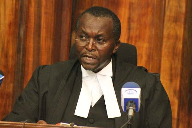 Justice Daniel Musinga at Court of Appeal photo