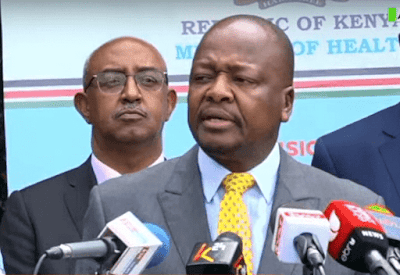 CS Health Mutahi Kagwe CS Health Mutahi Kagwe