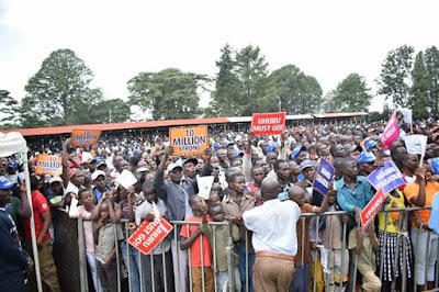 #NASAInKapsabet : Raila Odinga in Nandi County makes NASA stronger as Jubilee continue with Inside cold war with independents candidates.