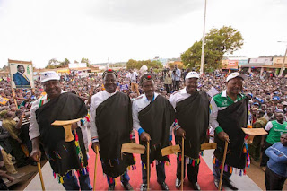 #NasaInWestPokot Modern Kapenguria five(NASA) welcomed in West Pokot with Jubilee disturbing/Worrying numbers.