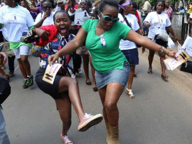 Nairobi Women Protest. Nairobi Women Protest.