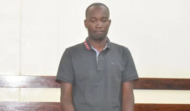 Peter Otieno Nairobi man confesses taking his girlfriend’s phone, a pillow, and a Bible in court after s£x denial