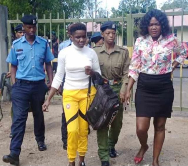 Diana Naliaka arrested Diana Naliaka arrested