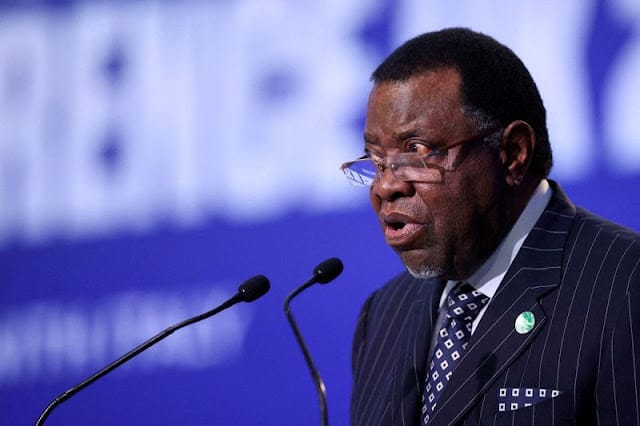Namibia President Hage Geingob death Namibia President Hage Geingob death