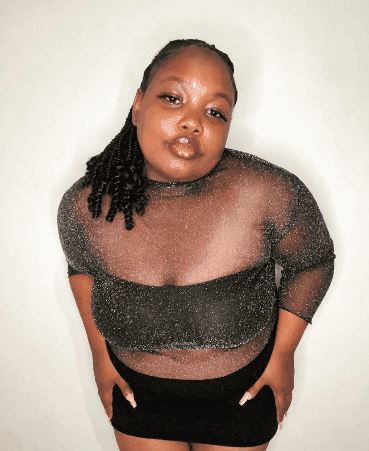 Naomi Wanjau photo But I’m chewing off men, Angie Baddie TikToker Naomi Wanjau wades body shamers