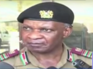 Coast region Cordinator Nelson Marwa in a past function in Mombasa. PHOTO: George Kisauni crackdown rendered some people loosing their life, police termed as “Operation Angamiza Wakali Wao/kwanza”