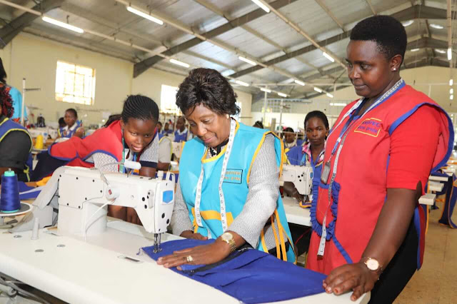 Kitui governor Charity Ngilu at KICOTEC photo