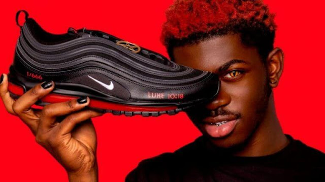 Nike Satan shoes brand by MSCHF photo and price