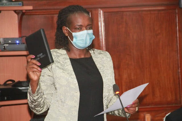 God directed me to the Sh 42 Million KEMSA tender… Nurse Eunice Cherono told lawmakers