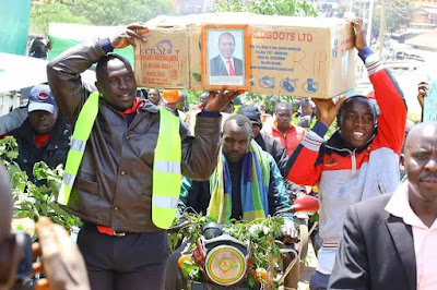 Demonstration in Nyamira. PHOTO | Reuters Demonstration in Nyamira. PHOTO | Reuters