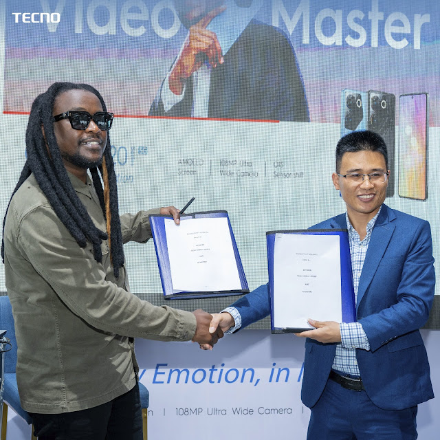 Nyashinski techno camon 20 deal Nyashinski battles Tecno Kenya, Nigerian producer Sam Eli for being duped Millions in techno deal