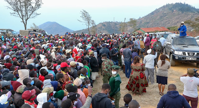 Raila Odinga tours Taita Taveta wooing residents and leaders to support BBI as referendum approaches