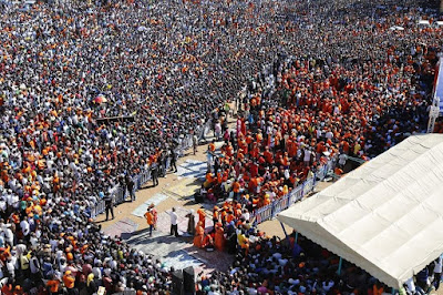 August elections campaigns led by RT Raila Odinga. PHOTO | RAO