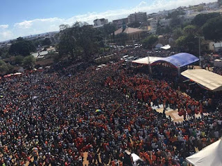 Mombasa is still and ODM zone and residents vowed to return back Ali Hassan Joho to his seat.