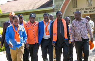 NASA in Kakamega. PHOTO | Courtesy “No s£x a night to elections in August until NASA takes over the Government” Raila Odinga Jokingly said in Kakamega..
