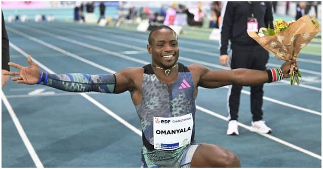 Ferdinand Omanyala beats his own record in Paris France Ferdinand Omanyala beats his record, and the Olympic champion sets new continental record