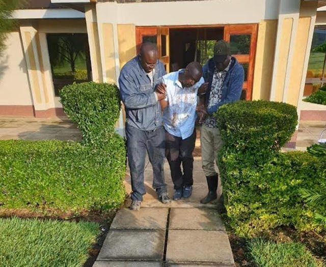 [PHOTOS] MP Oscar Sudi home drama as Police and residents clash at night resisting arrest