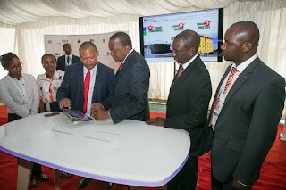 Public information portal launched by President Kenyatta today.