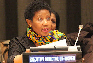UN women director Phumzile Mlambo-Ngcuka in a womens day Message. PHOTO | AFP