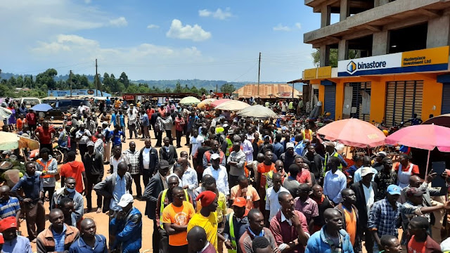 [PHOTOS] DP William Ruto meets Kebirigo, Nyamira residents despite Police teargassing the event