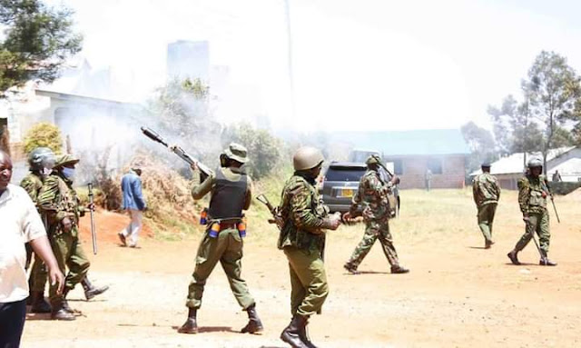 [PHOTOS] DP William Ruto meets Kebirigo, Nyamira residents despite Police teargassing the event