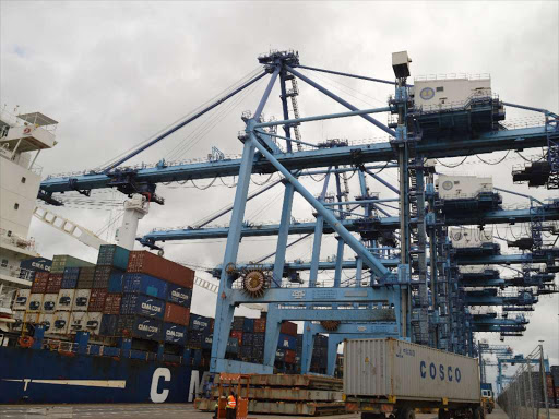 The port of Mombasa The port of Mombasa photo