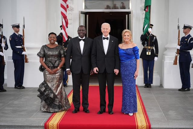 President William ruto and President Joe Biden President William ruto and President Joe Biden