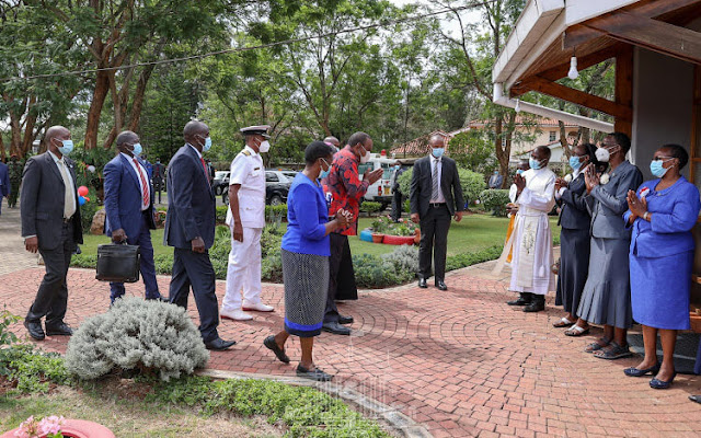 Uhuru approves the construction of a new Loreto school in Kilifi, donating Sh 10 Million