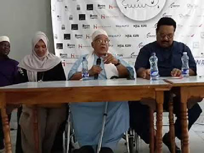 Prof. Mohamed Hyder in Mombasa old town. FILE Prof. Mohamed Hyder in Mombasa old town. FILE
