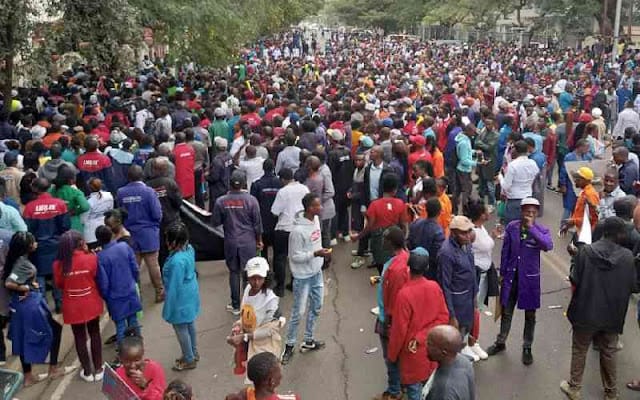 Nairobi Central Business District over the entry of Chinese businesses Nairobi Central Business District over the entry of Chinese businesses