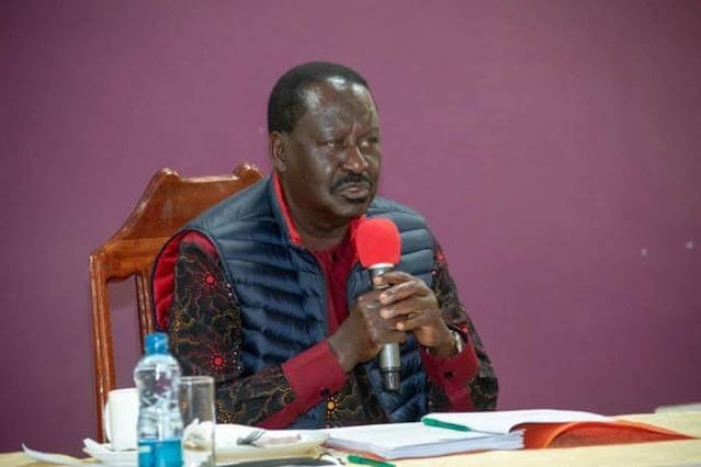 Raila Odinga changes tune on unemployed youth Sh 6000 pledge Raila Odinga changes tune on unemployed youth Sh 6000 pledge