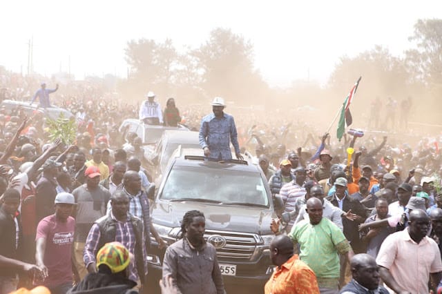 #Kamukunji – Sitaki Handshake, Raila Odinga Counter-attack, President Ruto Speech