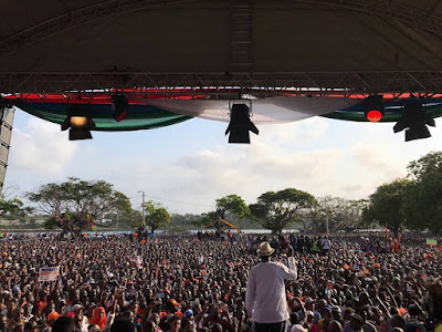 Raila Odinga in Mama Ngina. PHOTO | FILE