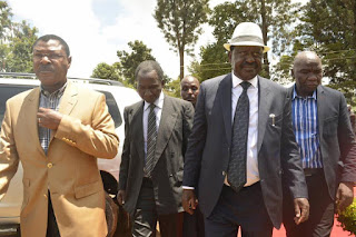 NASA Presidential Flagbearer is Raila Odinga deputized by Kalonzo Musyoka.
