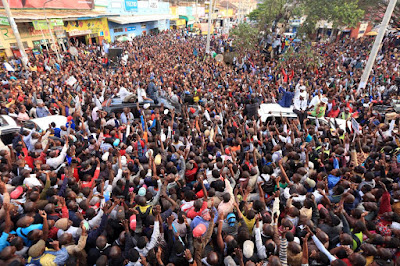 Raila Odinga in Maa land. PHOTO | FILE Raila Odinga in Maa land. PHOTO | FILE