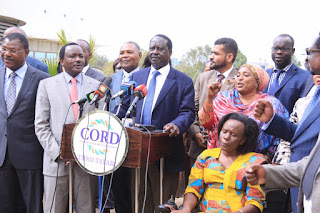 Hon Raila Odinga issuing a statement about the demonstrations on 4th January, 2017. PHOTO | Courtesy Hon Raila Odinga issuing a statement about the demonstrations on 4th January, 2017. PHOTO | Courtesy