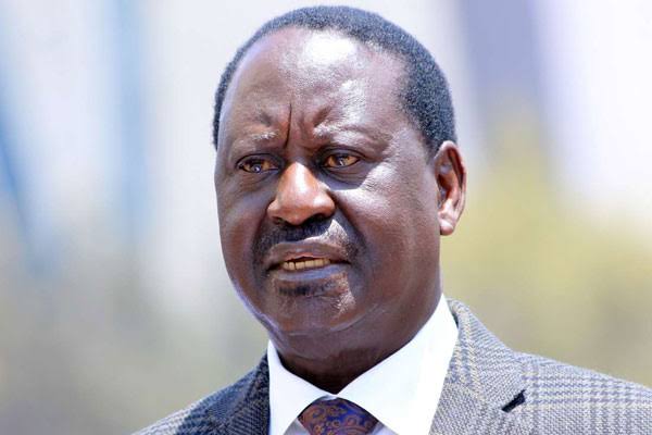 ODM leader Raila Odinga. PHOTO | NMG ODM leader Raila Odinga. PHOTO | NMG