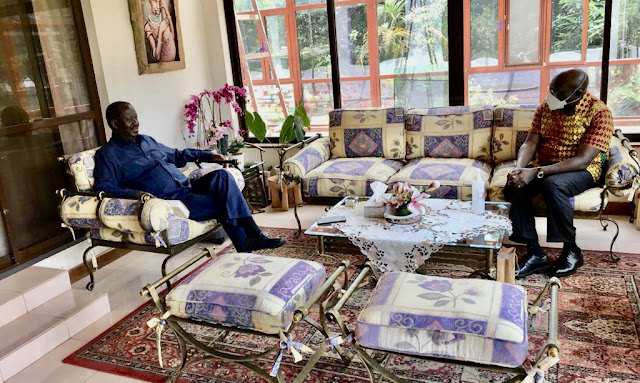 Raila Odinga back to Nairobi Hospital just days after contracting COVID-19