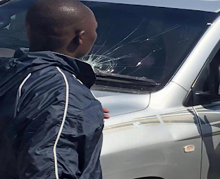 Is it Assasination? as claimed by CORD. The Raila Armoured SUV car hit by a live bullet.