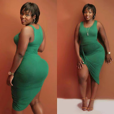 Risper Faith in the competion of Thick vs Slender. PHOTO | BANA