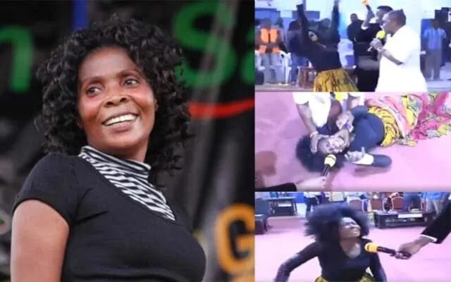 gospel singer Rose Muhando visited the church led by pastor James Ng'ang'a gospel singer Rose Muhando visited the church led by pastor James Ng'ang'a