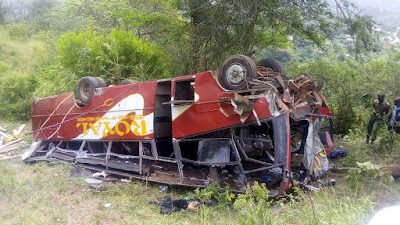Royal service bus in an accident. PHOTO | FILE