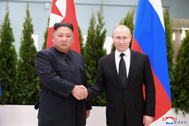 Russian President and North Korea