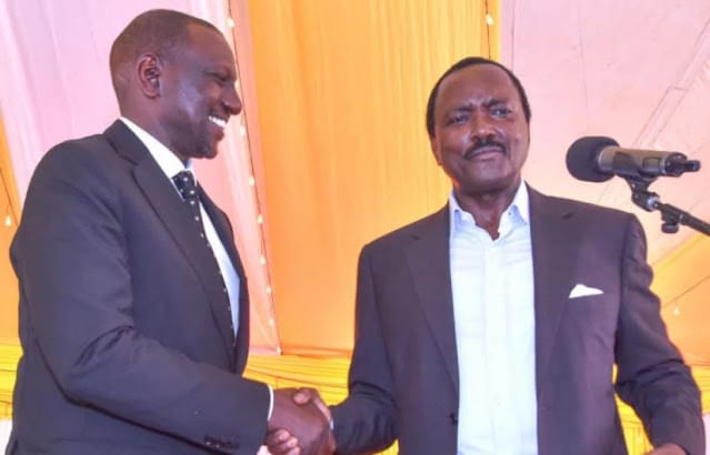 Kalonzo Muyoka and William Ruto Kalonzo Musyoka: I like William Ruto, he has no problem with me