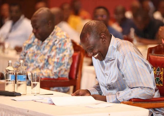 President Ruto’s Valentine’s Day prayers spark outrage online, and netizens are angry