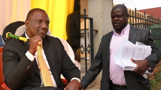 President Ruto asks Okiya Omtatah not to challenge the housing fund in court