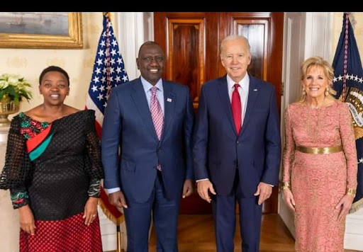 President William Ruto, President Joe Biden at White House
