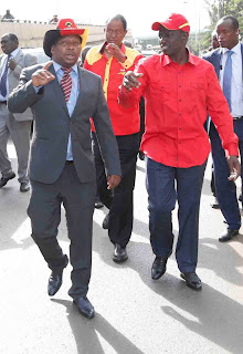 DP william Ruto with Mike Sonko. PHOTO | Courtesy Voter Bribery sponsored by DP Ruto at the Coast and Western, letter revealed from JAP SG Tuju.