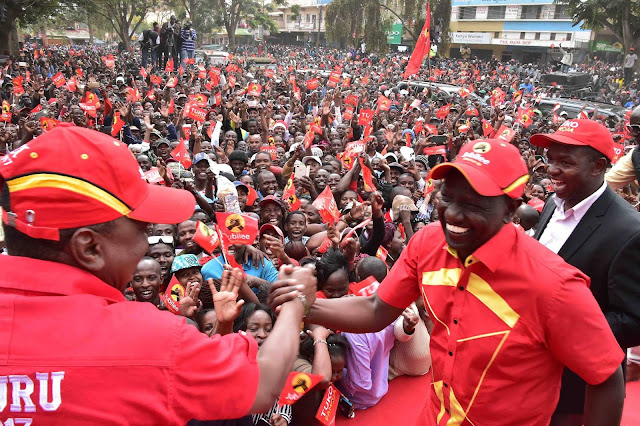 “No talks with Raila Odinga, Chebukati bother himself with baseless dialogue.” DP William Ruto says.
