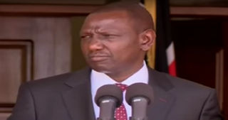 Deputy president Ruto. Deputy president William Ruto in a Past evnt in his house.